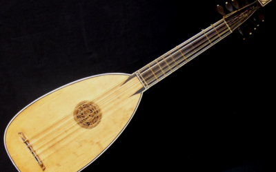 LUTE by Bartoloméo EBERSPACHER in FLORENCE, 17th century