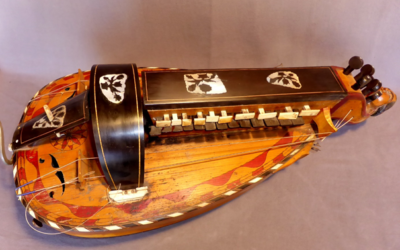 HURDY-GURDY TIXIER in JANZAT, 19th century